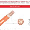Cáp chống cháy - 0,6/1kV CU/MICA/XLPE/FR-PVC