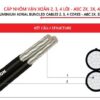 Cáp nhôm vặn xoắn (ABC) - AL/XLPE 0,6/1kV